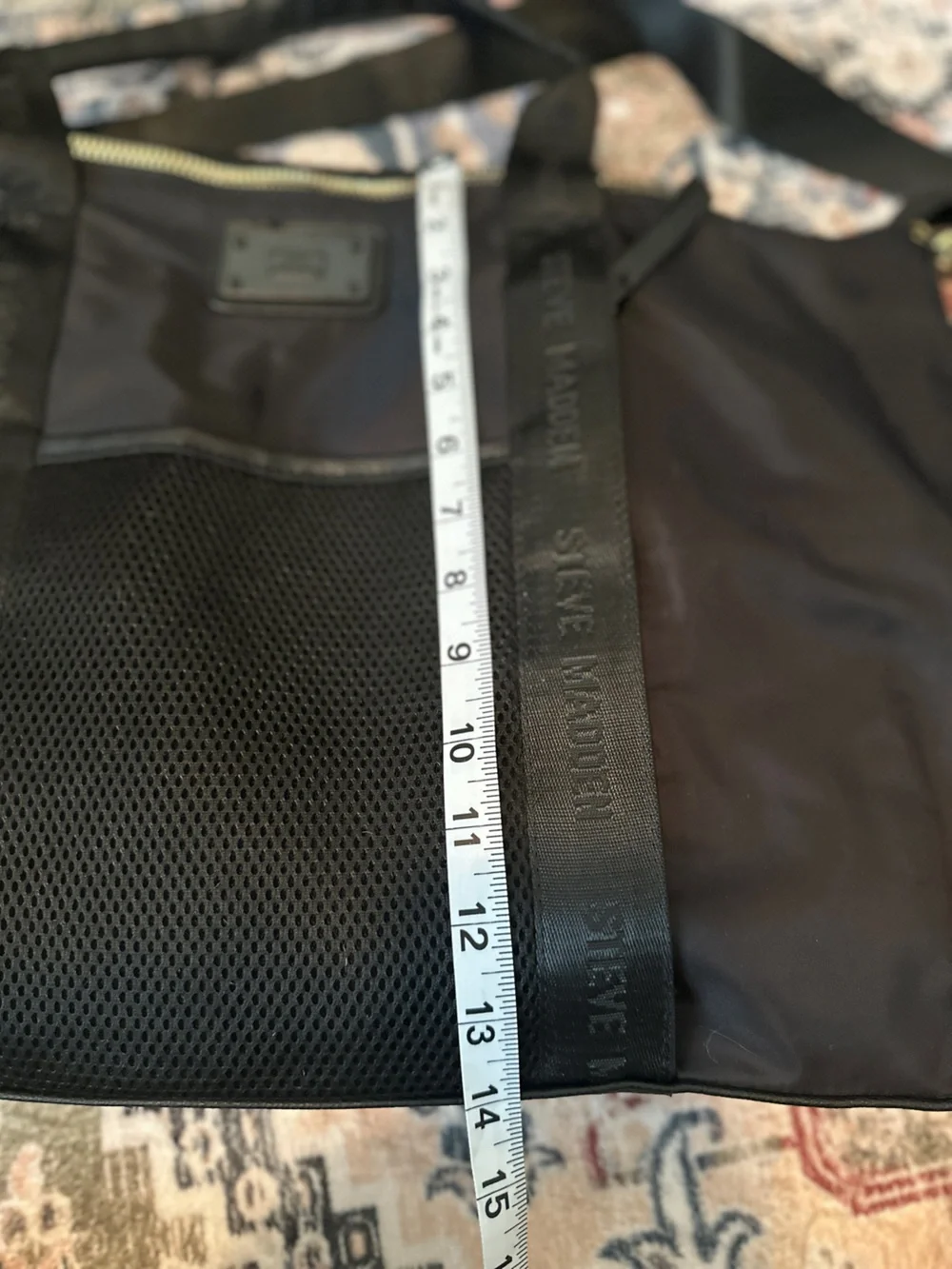 Like New! Black Steve Madden Tote/Duffel Bag